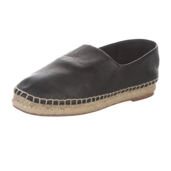 Opening Ceremony Black Leather Espadrilles - Picture 2 of 10